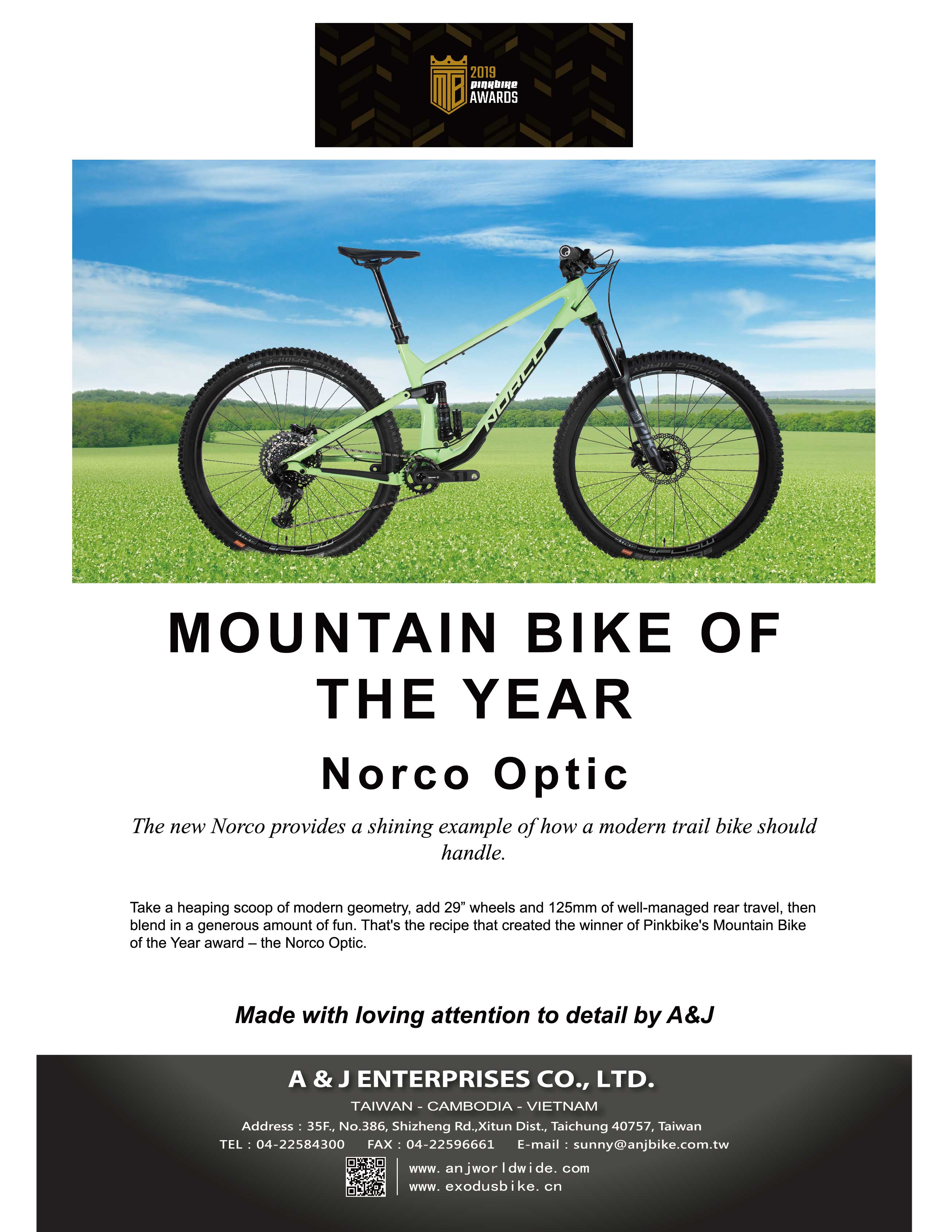 pinkbike norco optic